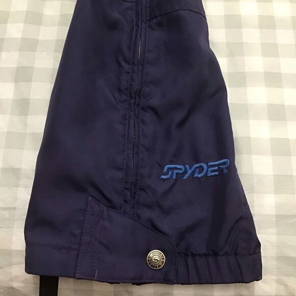 Spider Snowboard Snow Ski Pants Size 18 Navy Blue Teenager - Picture 1 of 15